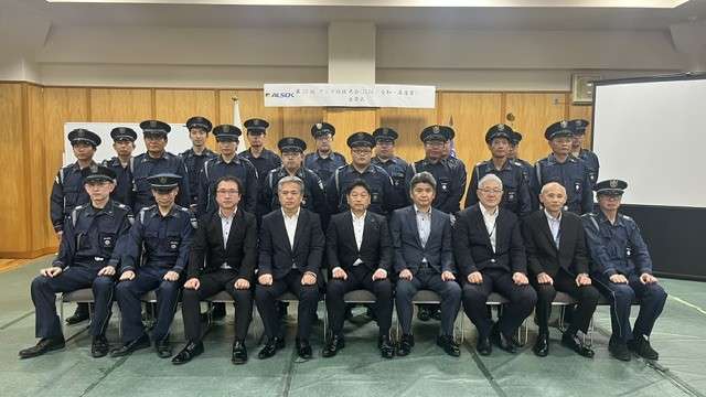 出発式参加者の集合写真